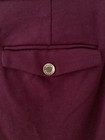 JUICY COUTURE PONTE PANT Stretch Skinny Trouser PORT WINE Dark Red Burgundy 6 — photo 3