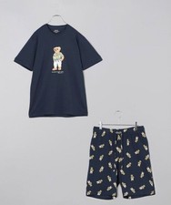 Polo Ralph Lauren Beach Bear Sleepwear Set Used