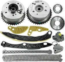 Engine Timing Chain Kit Guide Tensioner Sprocket for 11-18 KIA Sorento G4KJ