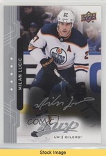2018-19 Upper Deck MVP Silver Script Milan Lucic #52 READ ha3