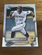 Konnor Griffin 2025 Bowman Chrome Prospects Mega Box Mojo Refractor  #BCP-86