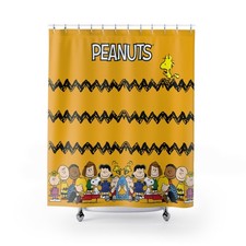 Peanuts 75th Anniversary Inspired Shower Curtains