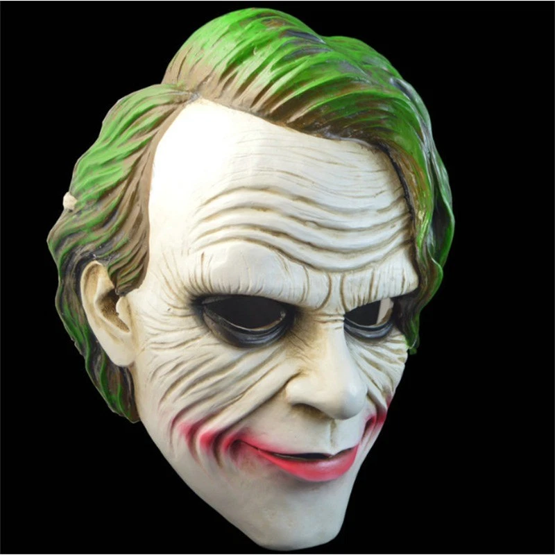 Batman:The Dark Knight Joker Cosplay Terror Resin Mask Halloween Party Prop Gift - Image 2 of 4