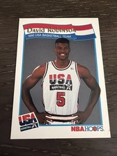 1992 NBA Hoops-USA Basketball David Robinson #59
