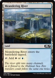 Meandering River 253 Common Core Set 2019 MTG