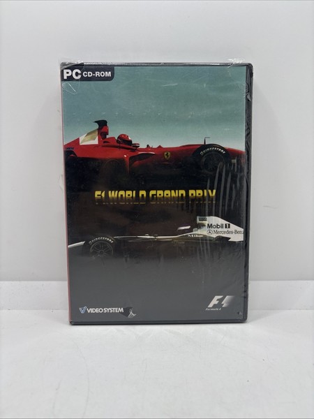 Spiel F1 World Grand Prix Pc Pal Cd Rom Neu Versiegelt Italienisch-image