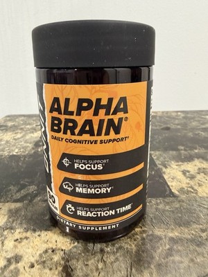 Onnit Alpha Brain Daily Cognitive Support L-Tyrosine Theanine 90 Capsules