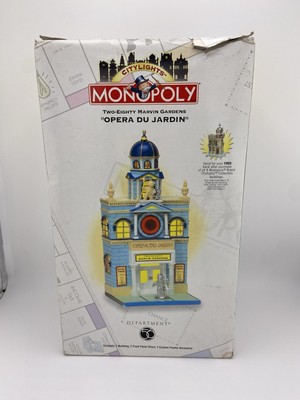 Dept 56 Monopoly Marvin Gardens Opera Du Jardin 280 City Lights Series Building