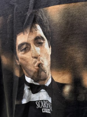 Kith for Scarface Montana Black Power Tee Size L 100% Authentic 