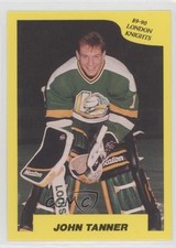 1989-90 7th Inning Sketch OHL John Tanner #38 0a4