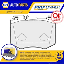 Brake Pads Set fits MERCEDES C300D W205 2.0D Front 18 to 23 Proformer New