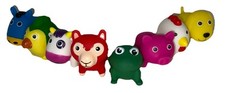 Lot 8 Colorful Animal Bath Squirt Toys
