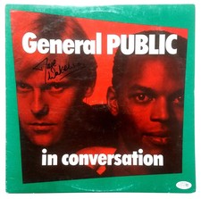 General Public Dave Wakeling Signed Record LP ACOA