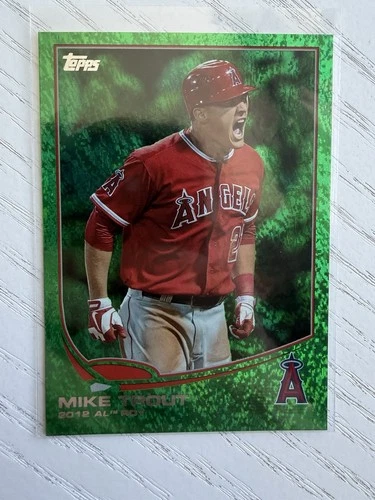 2013 Topps - Mike Trout #338 Emerald Foil