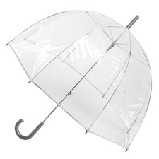 Women's Clear Bubble Umbrella   Transparent Dome Coverage   Large Windproof a...