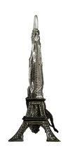 Knife-Eiffle Tower Replica Statue w/8" Knife KCC401S FREE SHIPPING
