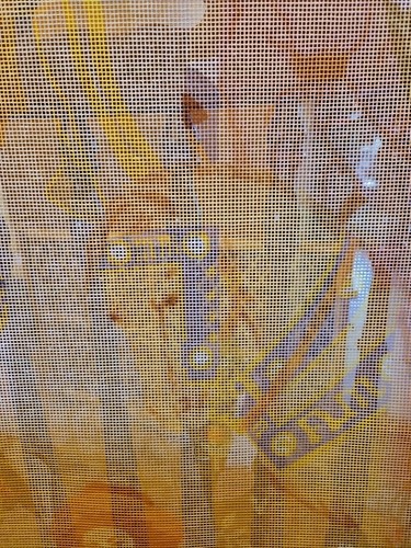 BRENTWOOD DESIGNS HTF Needlepoint Canvas Only Mounted On Wood Frame 26" X 22"W - Picture 10 of 11