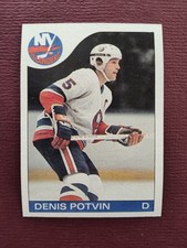 DENNIS POTVIN New York ISLANDERS 1985-86 TOPPS Hockey 🏒 Card #25