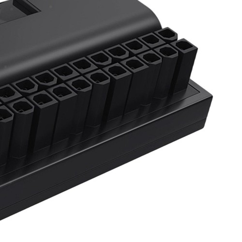 24-poliger ATX-Adapter, 90-Grad-Kabel, Stecker, PC-Stromkabelverlängerung, - Bild 6 von 10