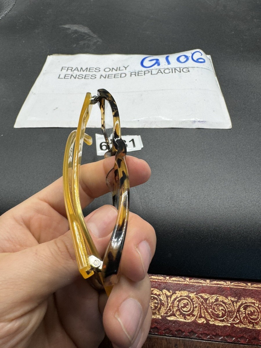 OGI EVOLUTION 3110 1440 TORTOISE / SUNFLOWER YELLOW EYEGLASSES 54