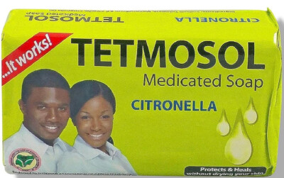 Tetmosol Medicated Soap Regular Size With Mosquito Insect Repellent Citronella