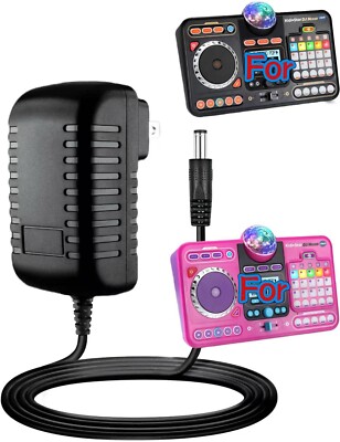 AC Adapter For VTech Kidi Star DJ Mixer 80-547300 80-547335