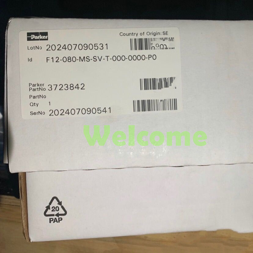 New Parker F12-080-MS-SV-T-000-0000-P0 hydraulic motor Fast Shipping via