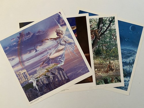 Tim Conrad Art Portfolio Limited Edition 543/2000 (ELEMENTS 1983 - 12x12"") - Bild 8 von 8