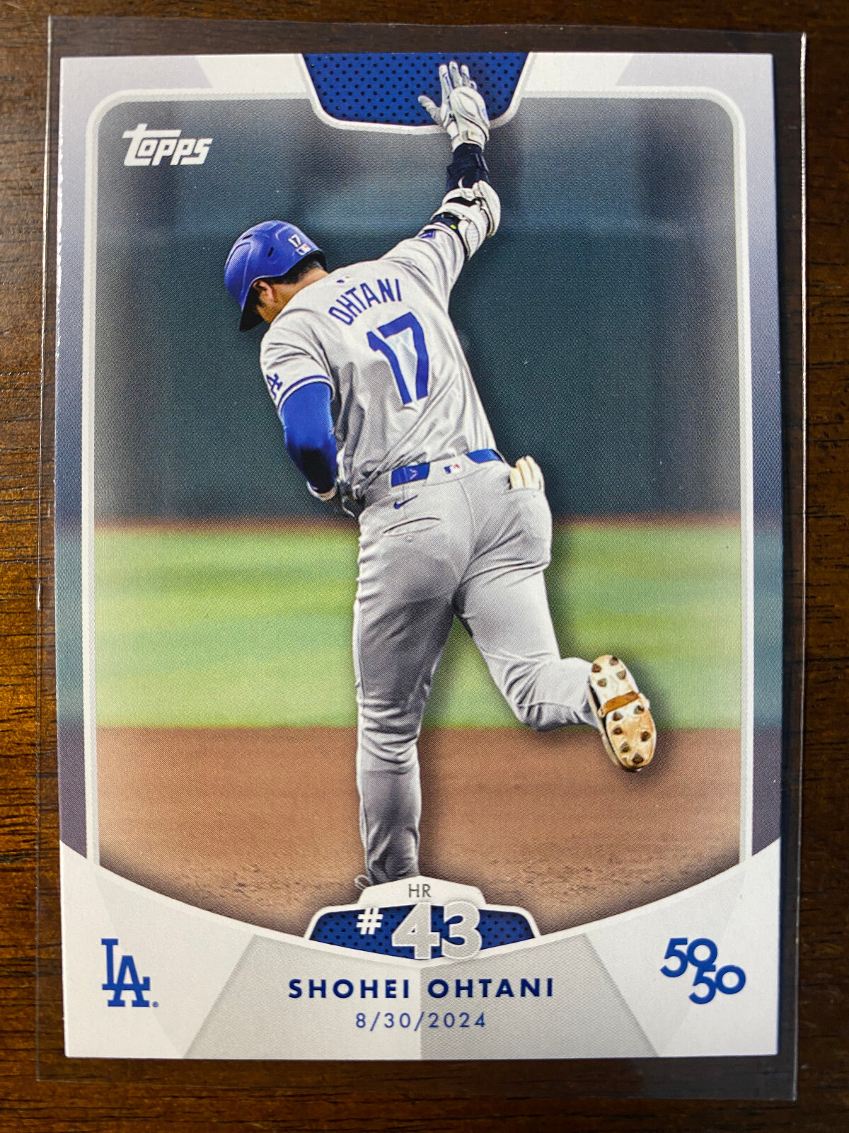 2024 Topps Shohei Ohtani 50/50 #86 Home Run 43 Los Angeles Dodgers