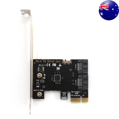 PCIe SATA III Card 2 Ports for Windows (R) XP/Server2003/Vista/7/8