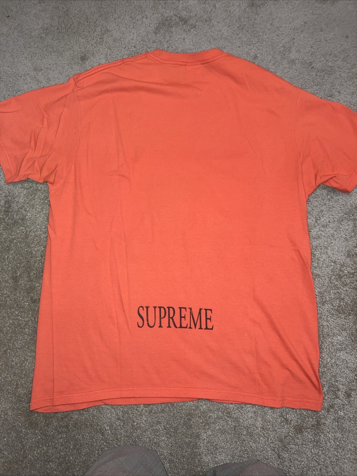 Supreme Black Flag Decline Of Western Civilization Tee Shirt Orange Rock Size L