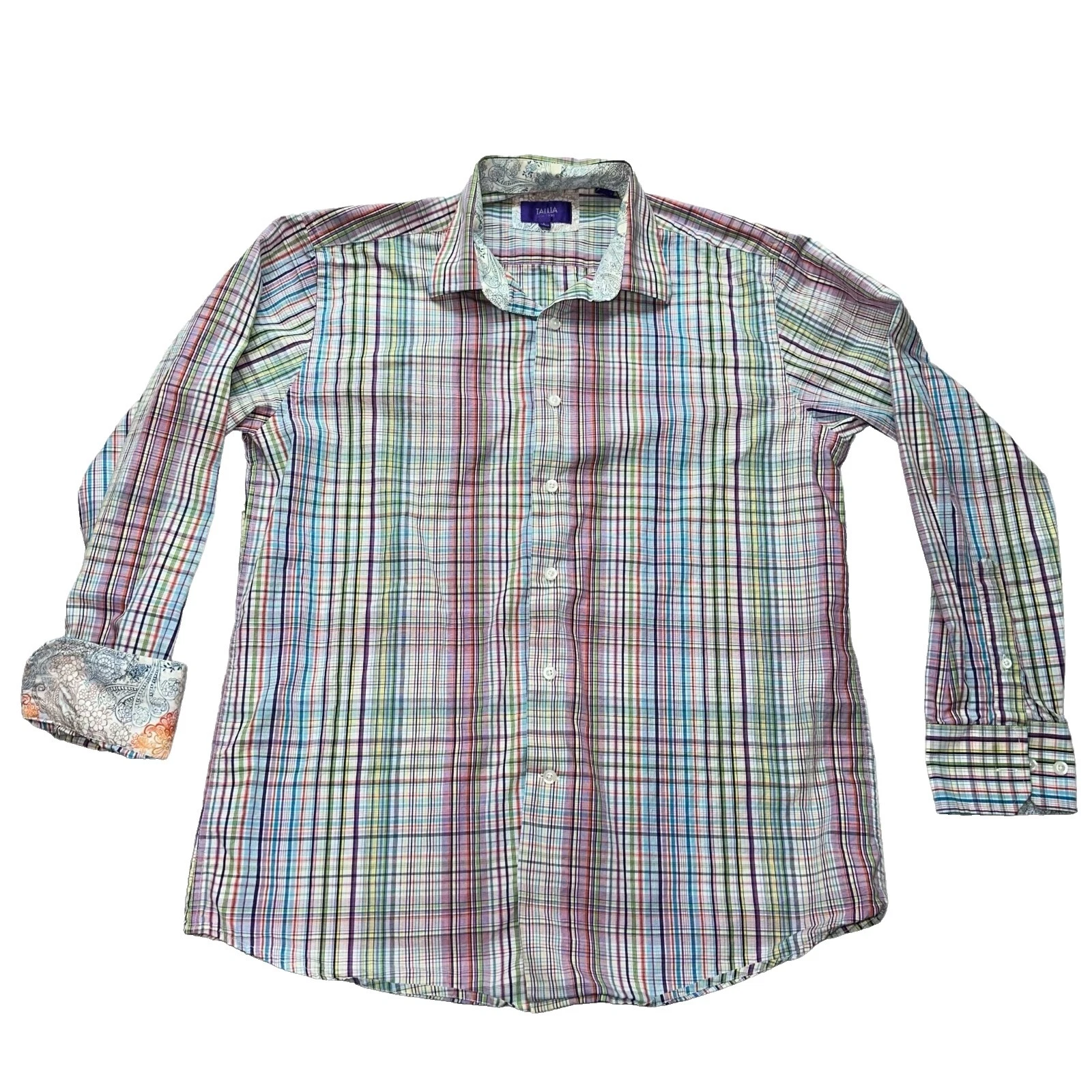 Camisas multicolores para hombre Tallia talla L