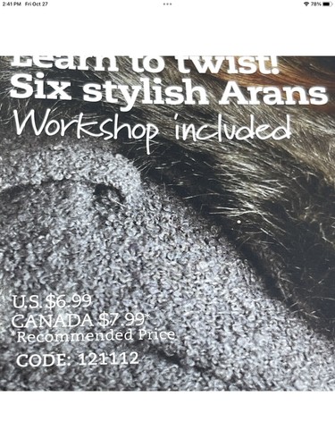 Knit Simple Winter Magazine Knitting 40 Style Pattern Book - Warm & Bright 2012 - Picture 2 of 10