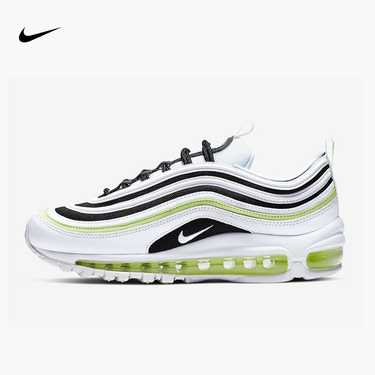 WMNS AIR MAX 97 ブラック/ホワイト 6.5 新品 NIKE WMNS AIR MAX 97 BLACK/WHITE-BLACK（ナイキ ウィメンズ