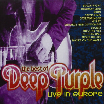DEEP PURPLE The Best Of Deep Purple Live In Europe ( CD 2003 Twin Pack Music )