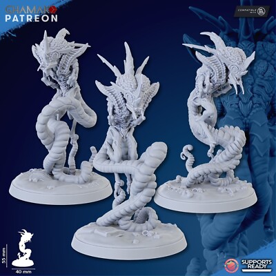3x Cosmic Devourer Shadow Synapse Ghamak für Neurothoph Zoantroph  Sci-Fi