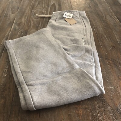Reebok Classics Fleece Pants - Grey | Reebok US Size M 