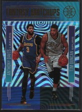 2020-21 Panini Illusions - Fantasy Matchups Anthony Davis, Tim Duncan #11