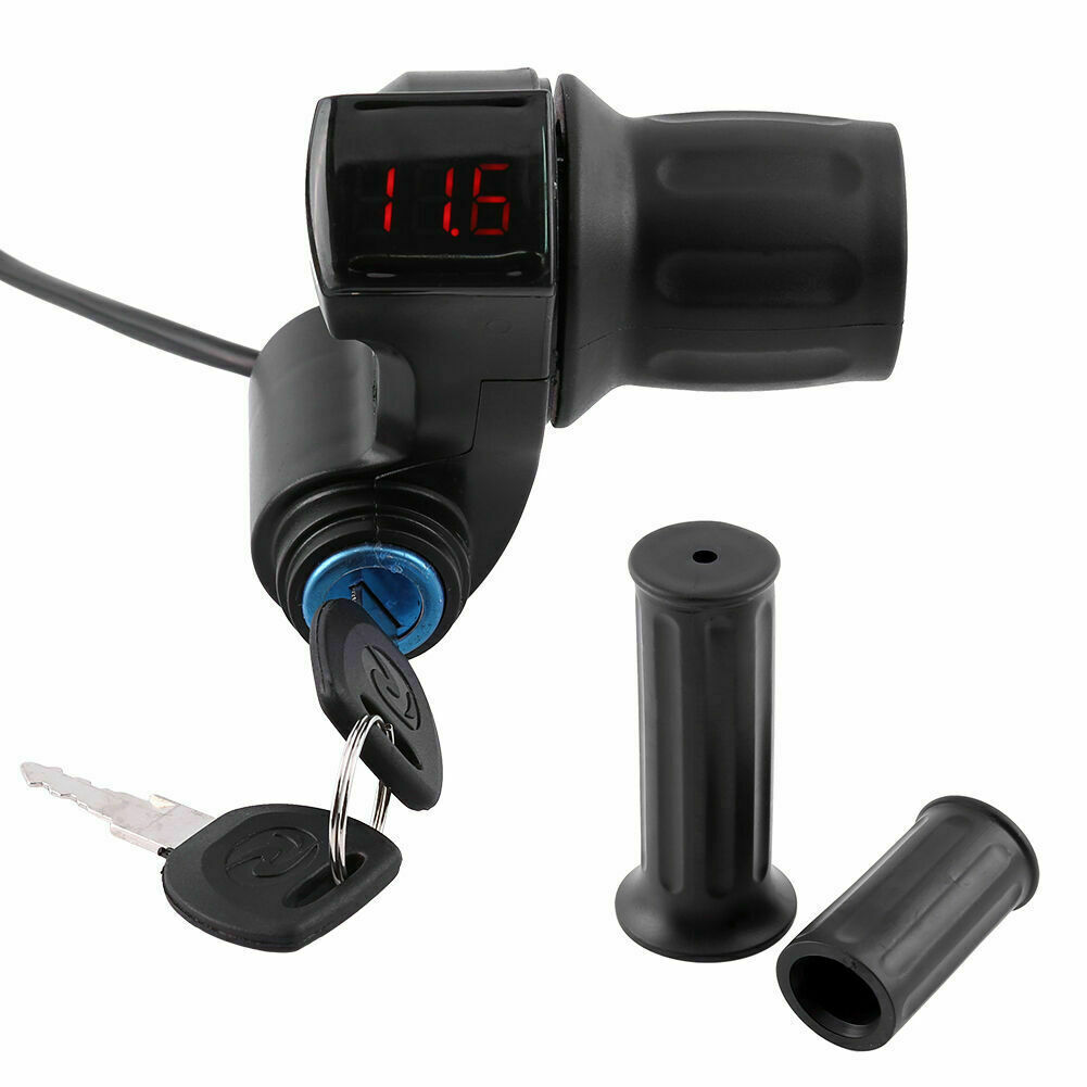 12v-99v Electirc Scooter E-bike Half Twist Digital Throttle