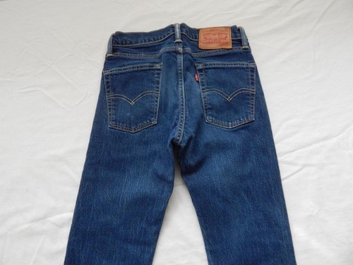 Levi 510 Skinny Jeans Straight Stretch Blue Waist 27 Leg 30 W27 L30 Zip (Q1198) - Picture 3 of 9