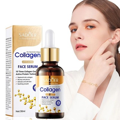 Collagen Serum Skincare Facial Essence Liquid Firming Moisturizing Soothing