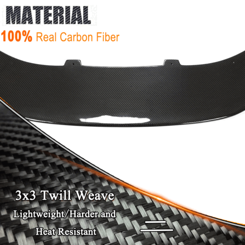 Se adapta a Audi R8 V10 2016-18 Dry Carbon labio delantero alerón labio espada - Imagen 8 de 11