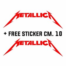 AUFKLEBER Fensteraufkleber metallica HARD ROC...