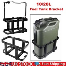 10L/20L UNIVERSAL LOCKABLE JERRY CAN HOLDER FUEL TANK BASKET MOUNT RACK BRACKET