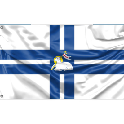 Preston Town, UK Flagge, Fahne Unikales Design, 90x150 cm, Herg. EU