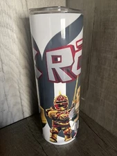 Graphic Stainless Steal Tumbler-Roblox - 20oz Cup With Straw