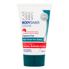 Neat 3B Body Saver Cream 75g Helps Prevent Skin Chafing Sensitive Skin