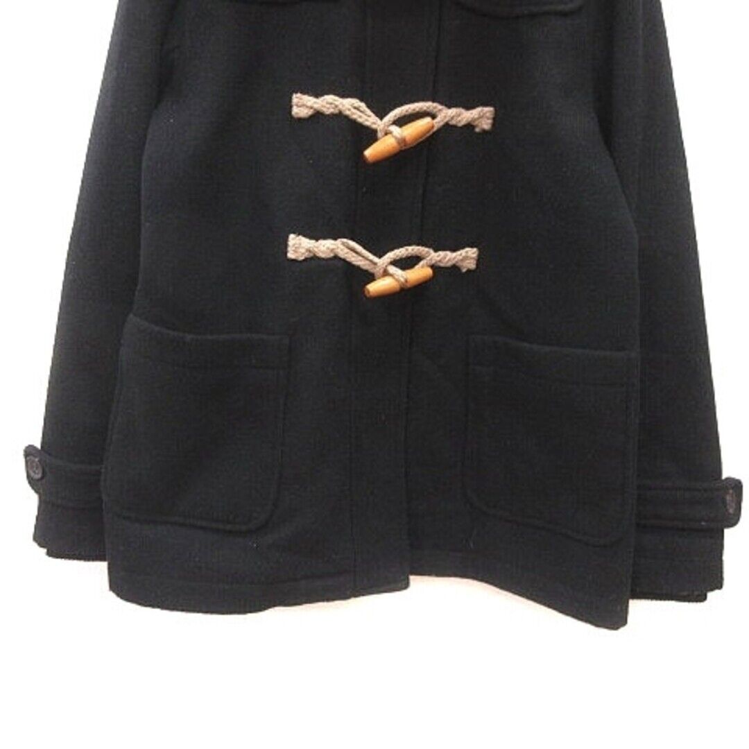 Earth Music & Ecology Duffle Coat Full Lining M Black MS Earth Music & Ecology Duffle Coat Full Lining M Black MS