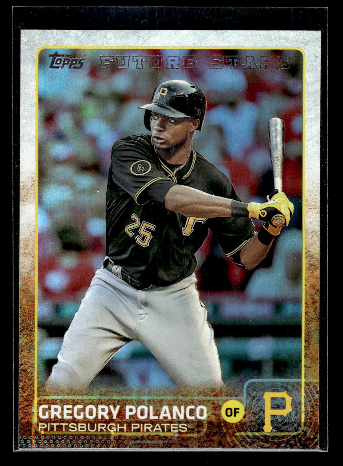 2015 Topps #253 Gregory Polanco  Rainbow Foil Pittsburgh Pirates Mint+