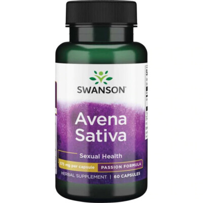 Swanson Avena Sativa 575mg Max Potency Men 60 Kapseln